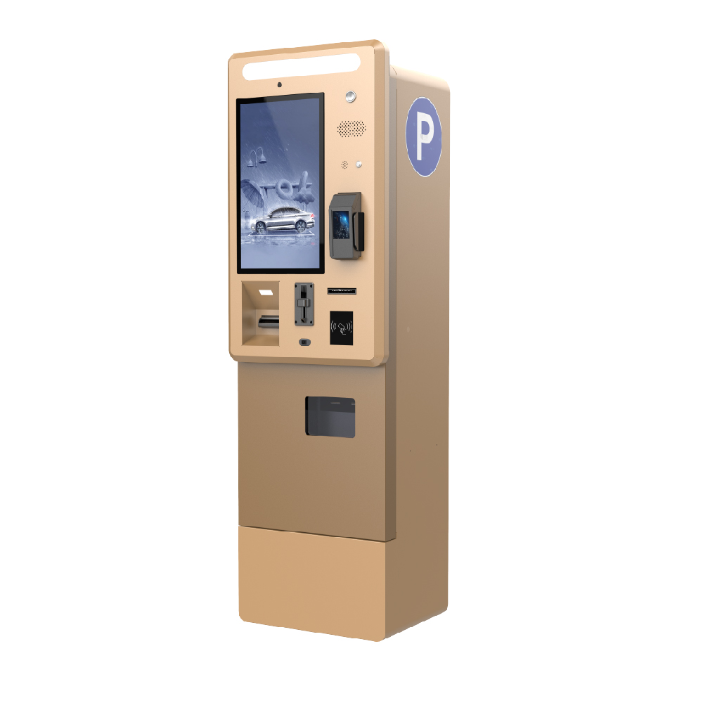 LKS Parking Payment Kiosk 21.5 Touch Screen ATM Machine Checkout Kiosk Machine With Payment Function