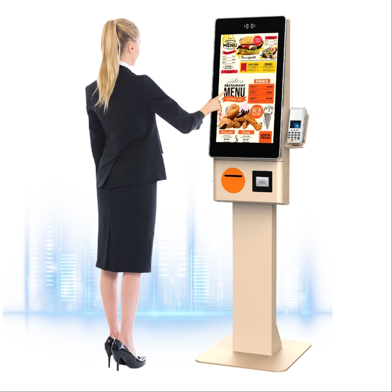 How does a McDonalds self order kiosk work?