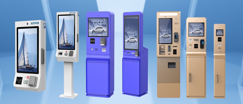 custom imax City outdoor kiosk Toll Payment Machine Project-Parking Lot Industry Cases online